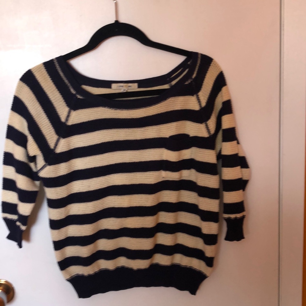 Striped Knit Top